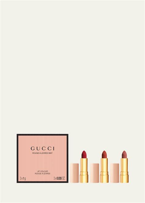 bazzar gucci lipstick|Mini Festive Matte Lipstick Gift Set .